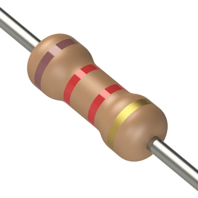 CF1/4CT52R122J by KOA Speer Electronics, Inc. - RESISTOR 1.2K OHM 5% 1/4W AXIAL
