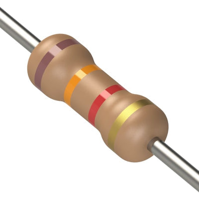 CF1/4CT52R132J by KOA Speer Electronics, Inc. - RESISTOR 1.3K OHM 5% 1/4W AXIAL