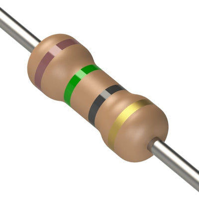 CF1/4CT52R150J by KOA Speer Electronics, Inc. - RESISTOR 15 OHM 5% 1/4W AXIAL