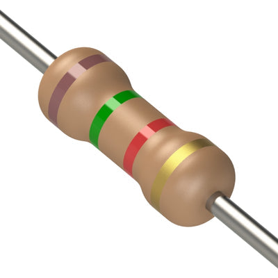 CF1/4CT52R152J by KOA Speer Electronics, Inc. - RESISTOR 1.5K OHM 5% 1/4W AXIAL