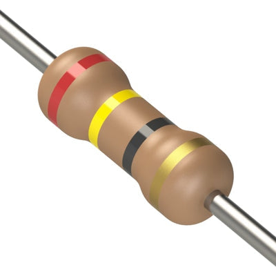 CF1/4CT52R240J by KOA Speer Electronics, Inc. - RESISTOR 24 OHM 5% 1/4W AXIAL