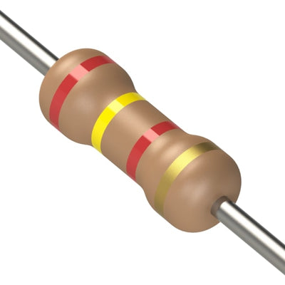 CF1/4CT52R242J by KOA Speer Electronics, Inc. - RESISTOR 2.4K OHM 5% 1/4W AXIAL