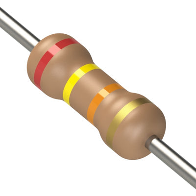 CF1/4CT52R243J by KOA Speer Electronics, Inc. - RESISTOR 24K OHM 5% 1/4W AXIAL