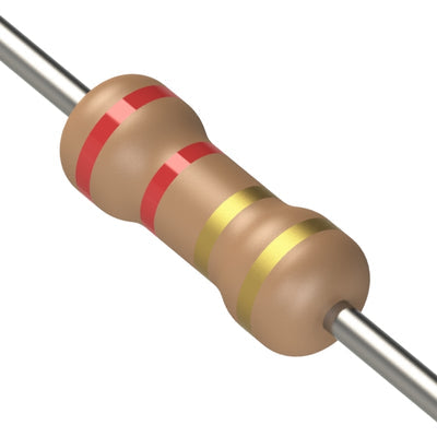 CF1/4CT52R2R2J by KOA Speer Electronics, Inc. - RESISTOR 2.2 OHM 5% 1/4W AXIAL