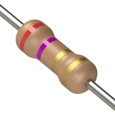 CF1/4CT52R2R7J by KOA Speer Electronics, Inc. - RESISTOR 2.7 OHM 5% 1/4W AXIAL