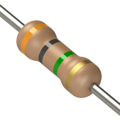 CF1/4CT52R305J by KOA Speer Electronics, Inc. - RESISTOR 3M OHM 5% 1/4W AXIAL