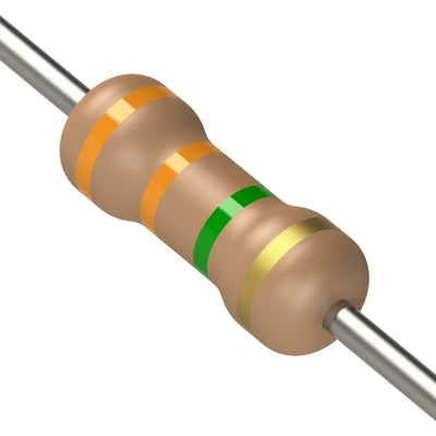 CF1/4CT52R335J by KOA Speer Electronics, Inc. - RESISTOR 3.3M OHM 5% 1/4W AXIAL