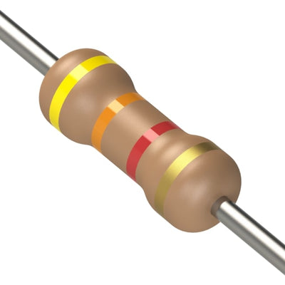 CF1/4CT52R432J by KOA Speer Electronics, Inc. - RESISTOR 4.3K OHM 5% 1/4W AXIAL