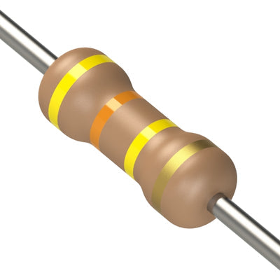 CF1/4CT52R434J by KOA Speer Electronics, Inc. - RESISTOR 430K OHM 5% 1/4W AXIAL