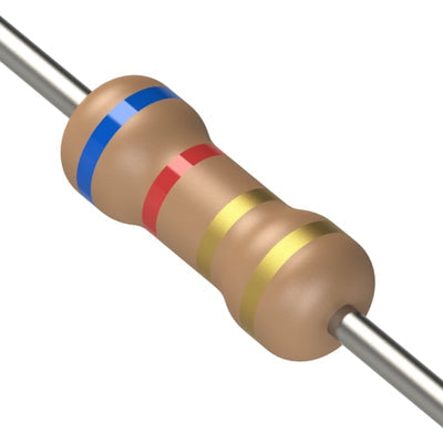 CF1/4CT52R620J by KOA Speer Electronics, Inc. - RESISTOR 62 OHM 5% 1/4W AXIAL