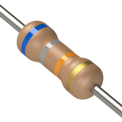 CF1/4CT52R683J by KOA Speer Electronics, Inc. - RESISTOR 68K OHM 5% 1/4W AXIAL
