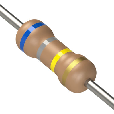 CF1/4CT52R684J by KOA Speer Electronics, Inc. - RESISTOR 680K OHM 5% 1/4W AXIAL