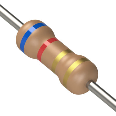 CF1/4CT52R6R2J by KOA Speer Electronics, Inc. - RESISTOR 6.2 OHM 5% 1/4W AXIAL