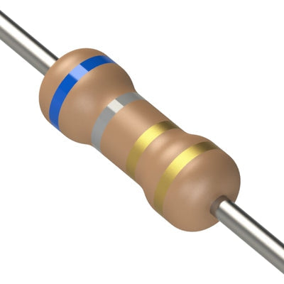 CF1/4CT52R6R8J by KOA Speer Electronics, Inc. - RESISTOR 6.8 OHM 5% 1/4W AXIAL
