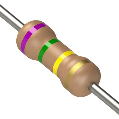 CF1/4CT52R754J by KOA Speer Electronics, Inc. - RESISTOR 750K OHM 5% 1/4W AXIAL