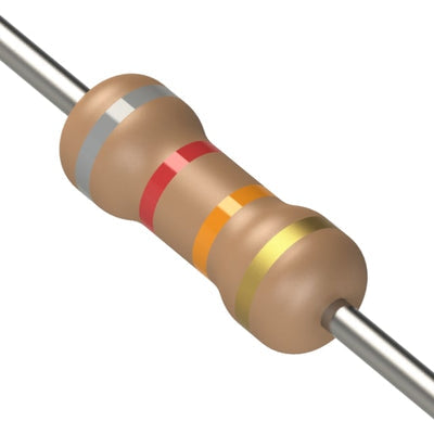 CF1/4CT52R823J by KOA Speer Electronics, Inc. - RESISTOR 82K OHM 5% 1/4W AXIAL