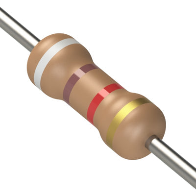CF1/4CT52R912J by KOA Speer Electronics, Inc. - RESISTOR 9.1K OHM 5% 1/4W AXIAL