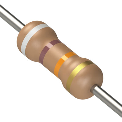 CF1/4CT52R913J by KOA Speer Electronics, Inc. - RESISTOR 91K OHM 5% 1/4W AXIAL