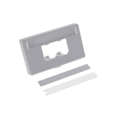 CFFPL2WH by Panduit Corp - MINI COM 2 POSITION STANDARD FUR