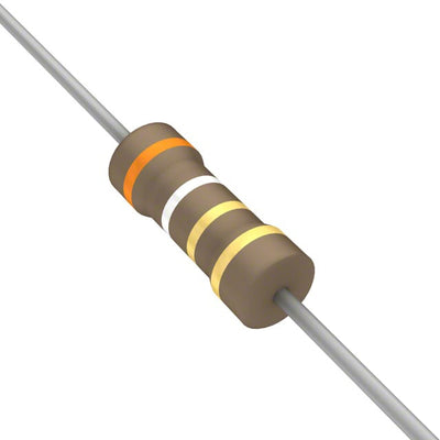 CFM12JT3R90 by Stackpole Electronics Inc - RESISTOR 3.9 OHM 5% 1/2W AXIAL
