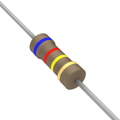 CFM12JT620K by Stackpole Electronics Inc - RESISTOR 620K OHM 5% 1/2W AXIAL