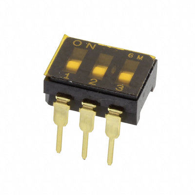 CFS-0300MC by Nidec Components Corporation - SWITCH DIP SPST 100MA 6V