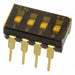 CFS-0400MC by Nidec Components Corporation - SWITCH DIP SPST 100MA 6V
