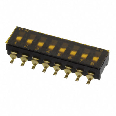 CFS-0803TB by Nidec Components Corporation - SWITCH DIP 8POS SPST 100MA 6V