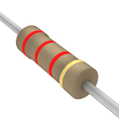 CF12JT2K20 by Stackpole Electronics Inc - RESISTOR 2.2K OHM 5% 1/2W AXIAL
