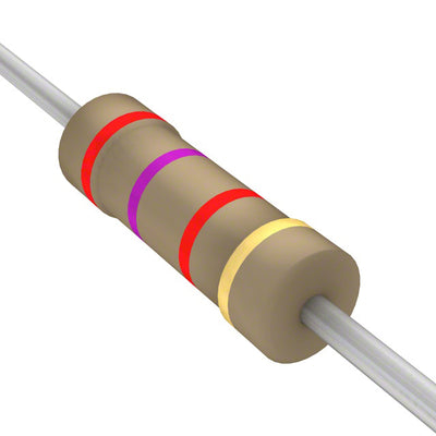CF12JA2K70 by Stackpole Electronics Inc - RESISTOR 2.7K OHM 5% 1/2W AXIAL