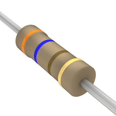 CF12JT360R by Stackpole Electronics Inc - RESISTOR 360 OHM 5% 1/2W AXIAL