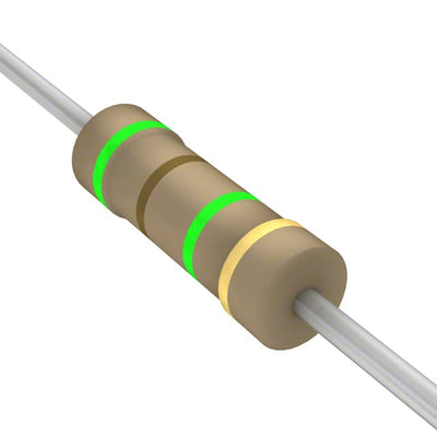 CF12JT5M10 by Stackpole Electronics Inc - RESISTOR 5.1M OHM 5% 1/2W AXIAL