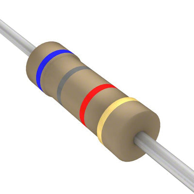 CF12JT6K80 by Stackpole Electronics Inc - RESISTOR 6.8K OHM 5% 1/2W AXIAL