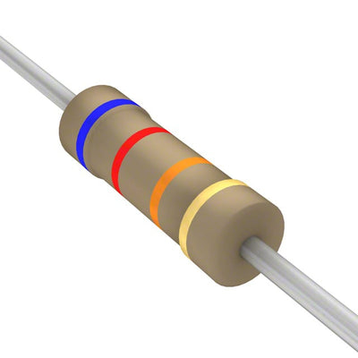 CF12JT62K0 by Stackpole Electronics Inc - RESISTOR 62K OHM 5% 1/2W AXIAL