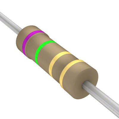 CF12JT7R50 by Stackpole Electronics Inc - RESISTOR 7.5 OHM 5% 1/2W AXIAL