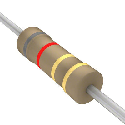 CF12JT8R20 by Stackpole Electronics Inc - RESISTOR 8.2 OHM 5% 1/2W AXIAL