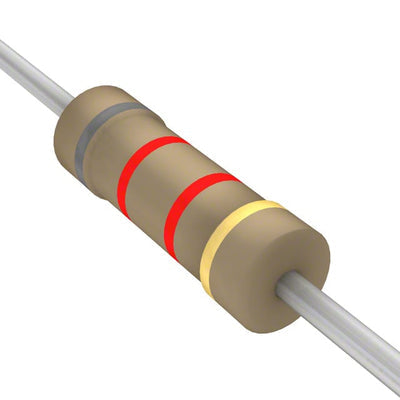 CFR-25JB-52-8K2 by YAGEO - RESISTOR 8.2K OHM 5% 1/4W AXIAL