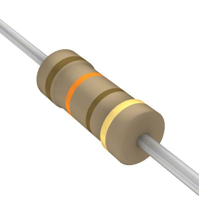 CF14JT130R by Stackpole Electronics Inc - RESISTOR 130 OHM 5% 1/4W AXIAL