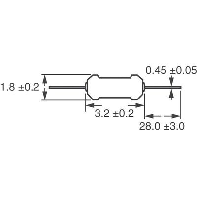 CF18GT180K by Stackpole Electronics Inc - RESISTOR 180K OHM 2% 1/8W AXIAL