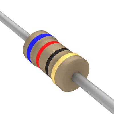 CF18JT62R0 by Stackpole Electronics Inc - RESISTOR 62 OHM 5% 1/8W AXIAL