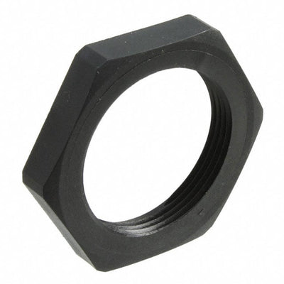 CGLN-M32-BK by Essentra Components - LOCK NUT 1.614"" NYLON M32