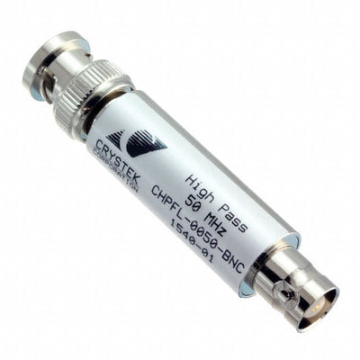 CHPFL-0050-BNC by Crystek Corporation - RF FILTER HIGH PASS 50MHZ INLINE