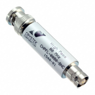 CHPFL-0080-BNC by Crystek Corporation - RF FILTER HIGH PASS 80MHZ INLINE