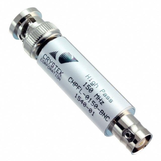 CHPFL-0150-BNC by Crystek Corporation - RF FILTER HI PASS 150MHZ INLINE