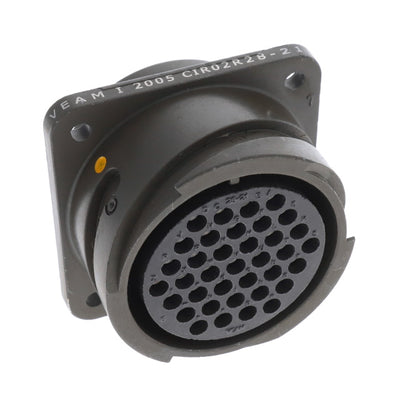 CIR02R-28-21S by ITT Cannon, LLC - CONNECTOR RECPT FMALE 37P SOLDER CUP
