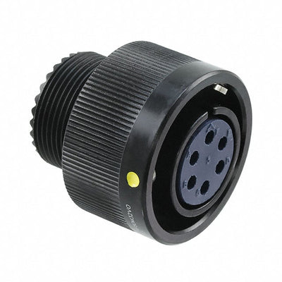 CIRHSE06T1812SCNF80M32V0 by TE Connectivity AMP Connectors - CONNECTOR PLUG HSG FMALE 6POS INLINE
