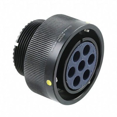 CIRHSE06T2410SCNF80M32V0 by TE Connectivity AMP Connectors - CONNECTOR PLUG HSG FMALE 7POS INLINE