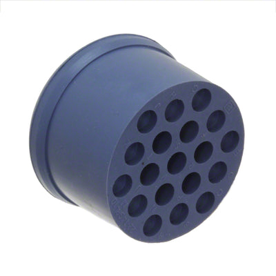 CIRP2214GPL by TE Connectivity AMP Connectors - CONNECTOR GROMMET GRAY