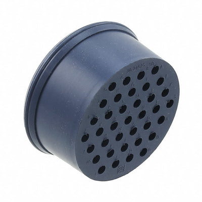 CIRP2821GPS by TE Connectivity AMP Connectors - CONNECTOR GROMMET GRAY