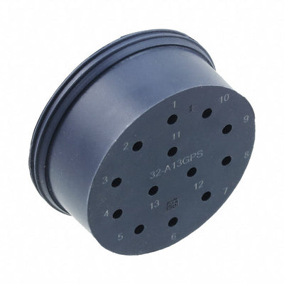 CIRP32A13GPS by TE Connectivity AMP Connectors - CONNECTOR GROMMET GRAY